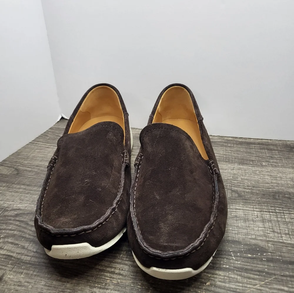 OluKai Ka'a Loafer Slip on Shoes Men's Size 11 Dark Brown New
